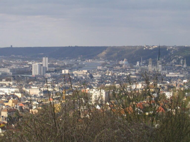 vue panoramique de mont saint aignan