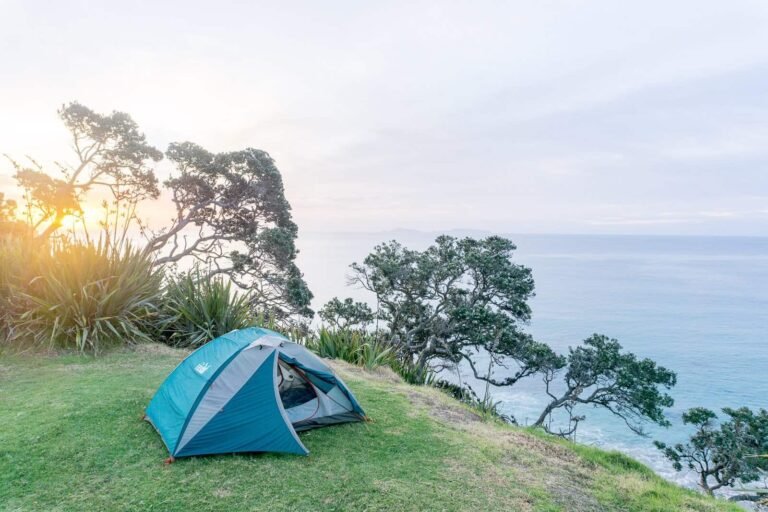 vue panoramique du camping le nid dete