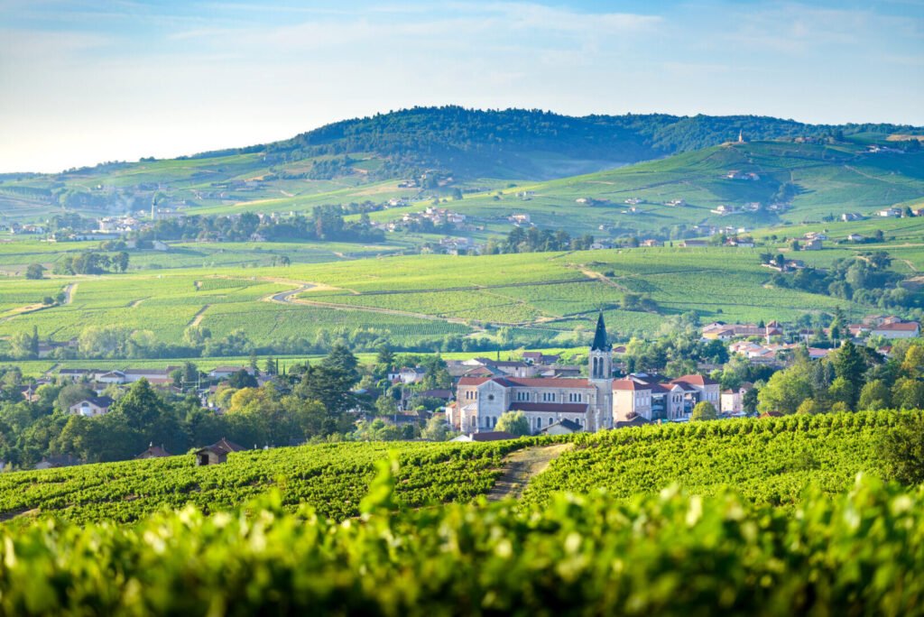 vue panoramique sur villefranche en beaujolais